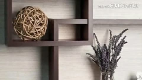 How To Make Cardboard Wall Shelf _ Cardboard Wall Decor _Home Wall Decorating Ideas