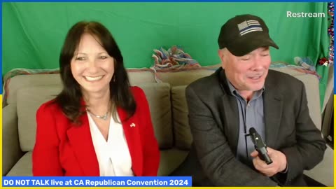 DO NOT TALK Live at CA Republican Convention 2024 with LUCIE VOLOTSKY