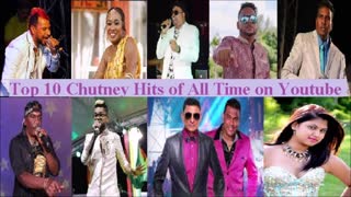 Top 10 Hottest Chutney Hits of All Time on Youtube (45 min) Countdown Jan 2023