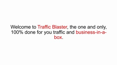 How to GET Great Traffic AND Build A Business In Less Than 30 Minutes