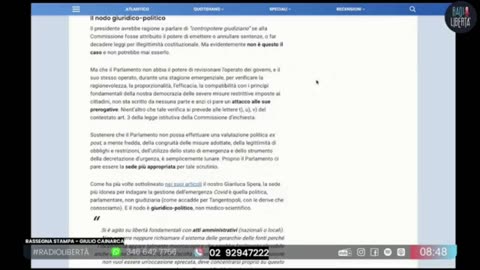 🔴 Gamba tesa di Mattarella (Federico Punzi, Atlantico Quotidiano - Rassegna stampa di G. Cainarca).