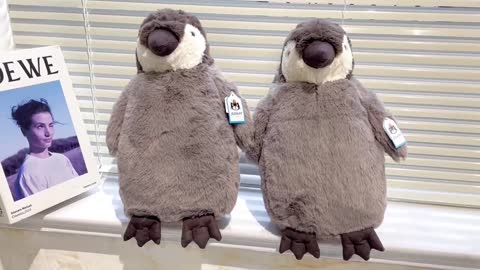 I bought a pair of penguin dolls for my baby. I hope ANNO will like them!