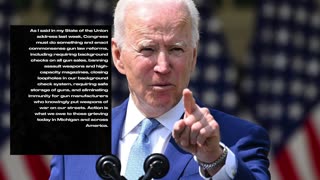 Biden Pushes Universal Background Checks, ‘Assault Weapons’ Ban, Following MSU Attack