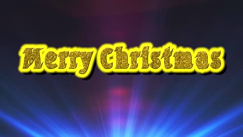 Merry Christmas Greetings Video Background Glitter Free Christmas Gift