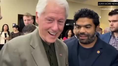 Juan More News Confronts Bill Clinton About His Alleged Connections To Jeffrey Epstein