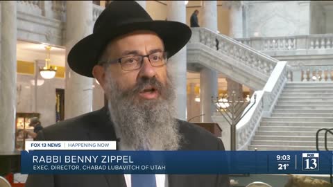 Utah's Jewish community, supporters gather for first night of Hannukah