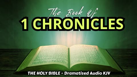 ✝✨The Book Of 1 CHRONICLES | The HOLY BIBLE - Dramatized Audio KJV📘The Holy Scriptures_#TheAudioBible💖