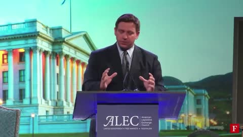 Ron DeSantis speech 2021 reference to Eisenhower's warning of a scientific elite