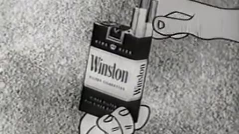 The Flintones Winston Cigarette Commercials (1961)