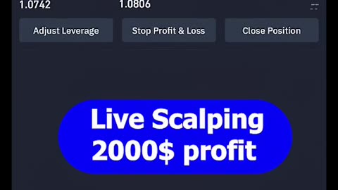 Live scalping profit 2000$