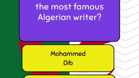 Quiz About Algeria