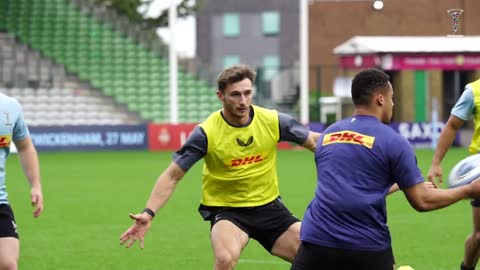 Josh Bassett can't wait to get out on the pitch with Harlequins