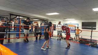 Joey sparring Dylan 2. 3/28/23