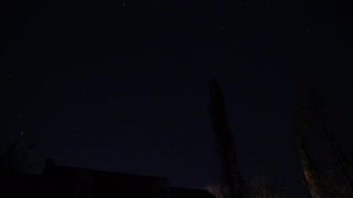 3 hour night time-lapse test