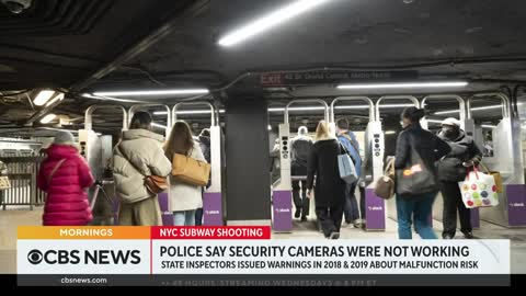 MTA was warned about malfunctioning security cameras ahead of subway attack