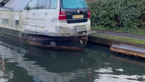 Van Welded To Boat