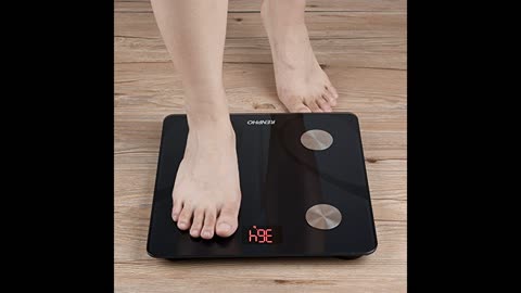 RENPHO Bluetooth Body Fat Scale Smart BMI Scale Digital Bathroom Wireless Weight Scale