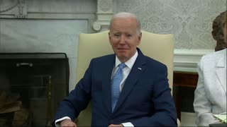 Biden's Handlers Can't Rush Press Out Fast Enough as He Ignores Questions