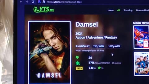 #review, #damsel, #action, #fantasy, #woke, crap,