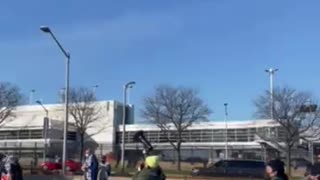 Pro-Palestine protesters in Chicago are stopping traffic to O'Hare Airport