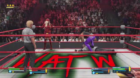 WATW Sneak Peak The Bozawoods Vs Priest & Mami wwe2k24 on Xbox