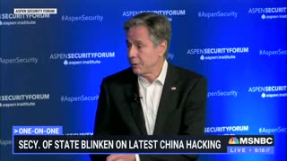 Secretary Of State Antony Blinken Confirms Chinese Hackers Gained State Department Information