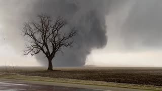 Tornado Hits Iowa Farms