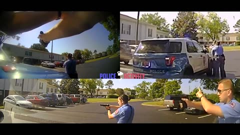 Bodycam Footage of Officer Shooting Man Holding Pellet Gun in Raleigh, North Carolina