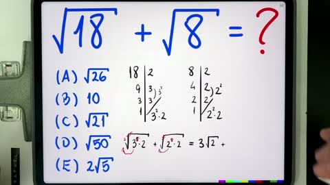 🤯 MATEMÁTICA BÁSICA DESBUGADA - Adição de Raiz Quadrada Bugante que NINGUÉM CONSEGUE RESOLVER!