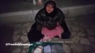 Forgotten Children Iran - poverty and cold weather