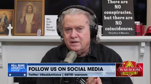BANNON- WORLD ON FIRE AND WE ARE WINNING!!