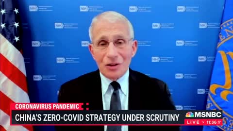Fauci: "You use lockdowns to get people vaccinated."