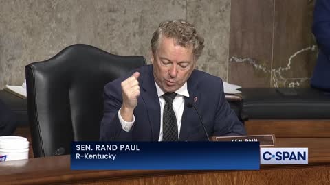 Full exchange between Sen Rand Paul & Dr. Anthony Fauci. Jan 11, 2022