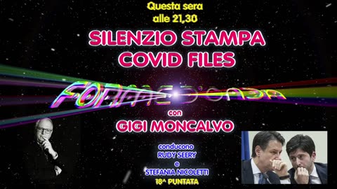 Forme d' Onda-Gigi Moncalvo-Covid Files-18^ puntata-09/03/2023-10^ stagione