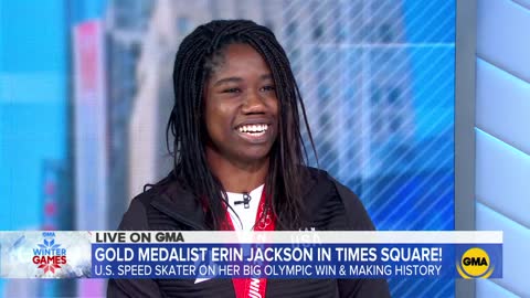 Olympian Eric Jackson Talks About Her Big Win In Beijing