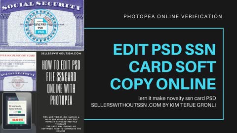 ssncard psd, hov to build an identity online, photo pea psd file editor