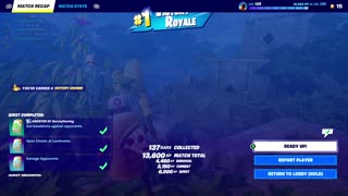VICTORY at Rumble Ruins Fortnite builds Squads w/family