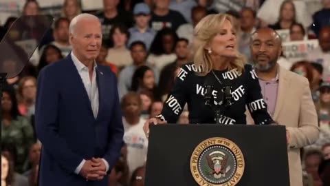 Frail Looking Joe looks on as Elder-Abusing Wife Pumps Dumb Libs Full Lies About His Strength