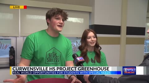 Curwensville school building greenhouse to help students
