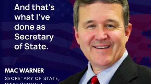 Shorts: WV SOS Mac Warner on cleaning up WV's voter rolls