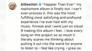 Billie Eilish releases second album to critical acclaim