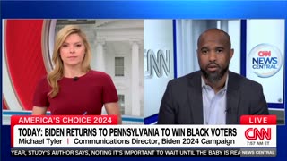 Biden Campaign Spox Michael Tyler Blames the Media for Biden’s Crumbling Black Support