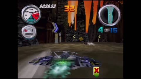 Hydro Thunder (Actual N64 Capture) - New York Disaster