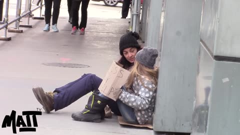 Would You Help A Homeless Child Left On The Street?