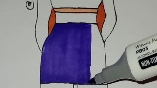 If Phineas Was A Girl Inspired Fashion Illustration Colouring