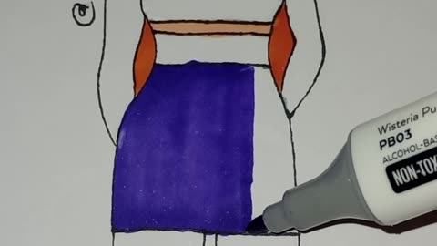 If Phineas Was A Girl Inspired Fashion Illustration Colouring