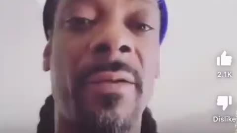 Paid SHILL Snoop Dog "Don't vote for Trump"