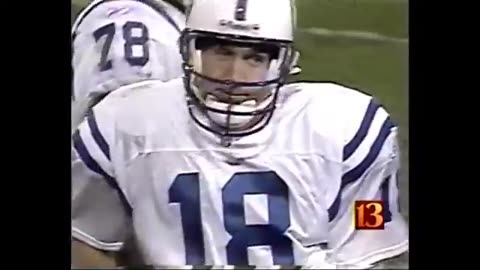 October 25, 2001 - Dave Calabro Recaps Colts-Chiefs Thursday Night Game