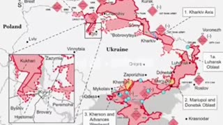 Ukraine War Frontlines: February 24 -- September 24