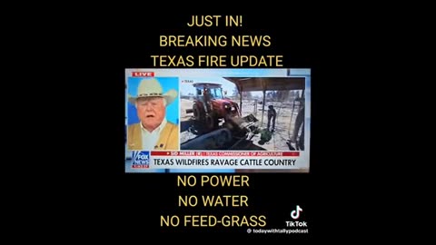 Texas Fires update ..